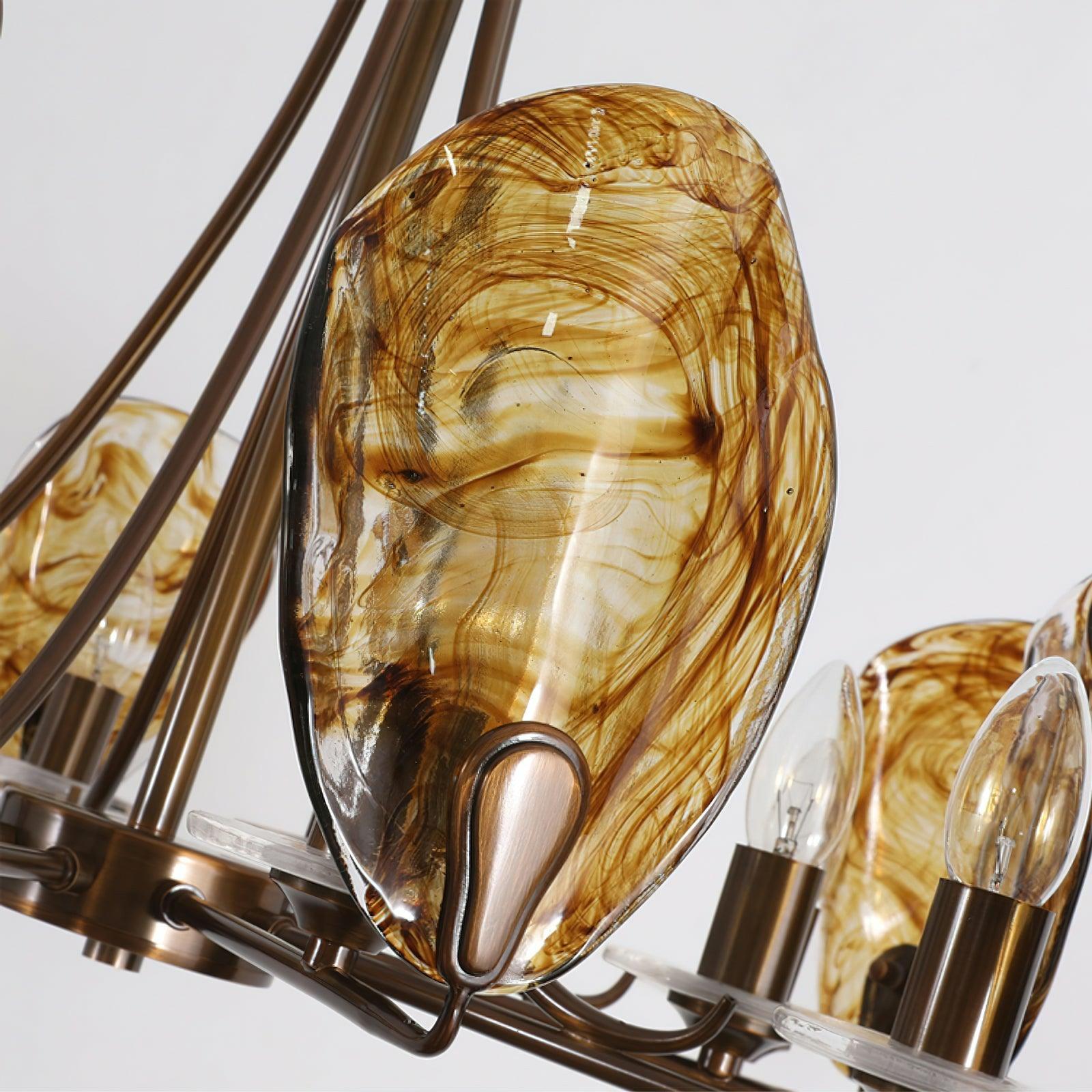 Amber_Shell_Chandelier_7