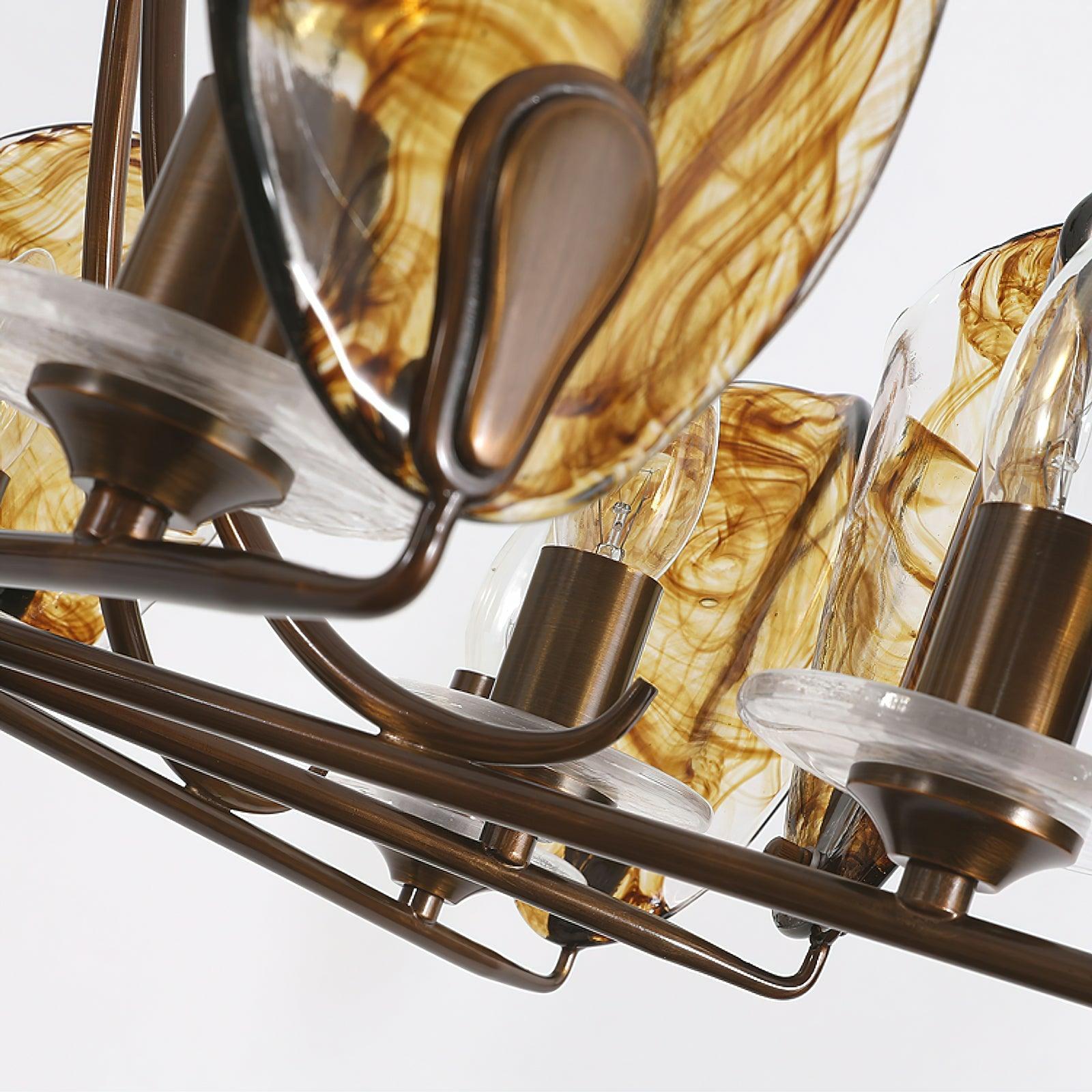 Amber_Shell_Chandelier_8