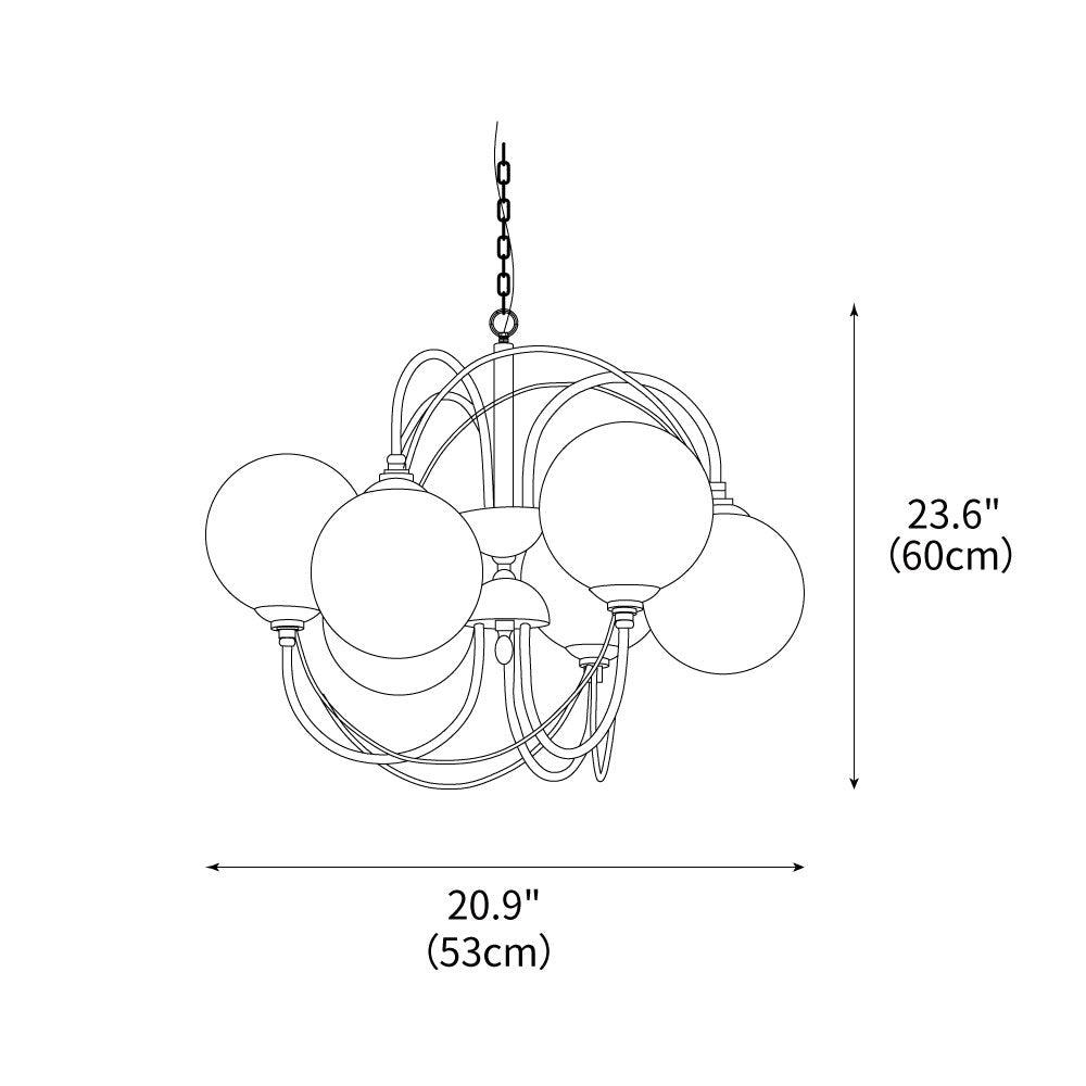 Atomic-Orbit-Chandelier