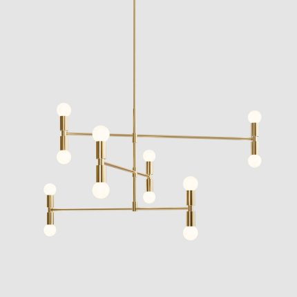 Atomium Chandelier 33.5"