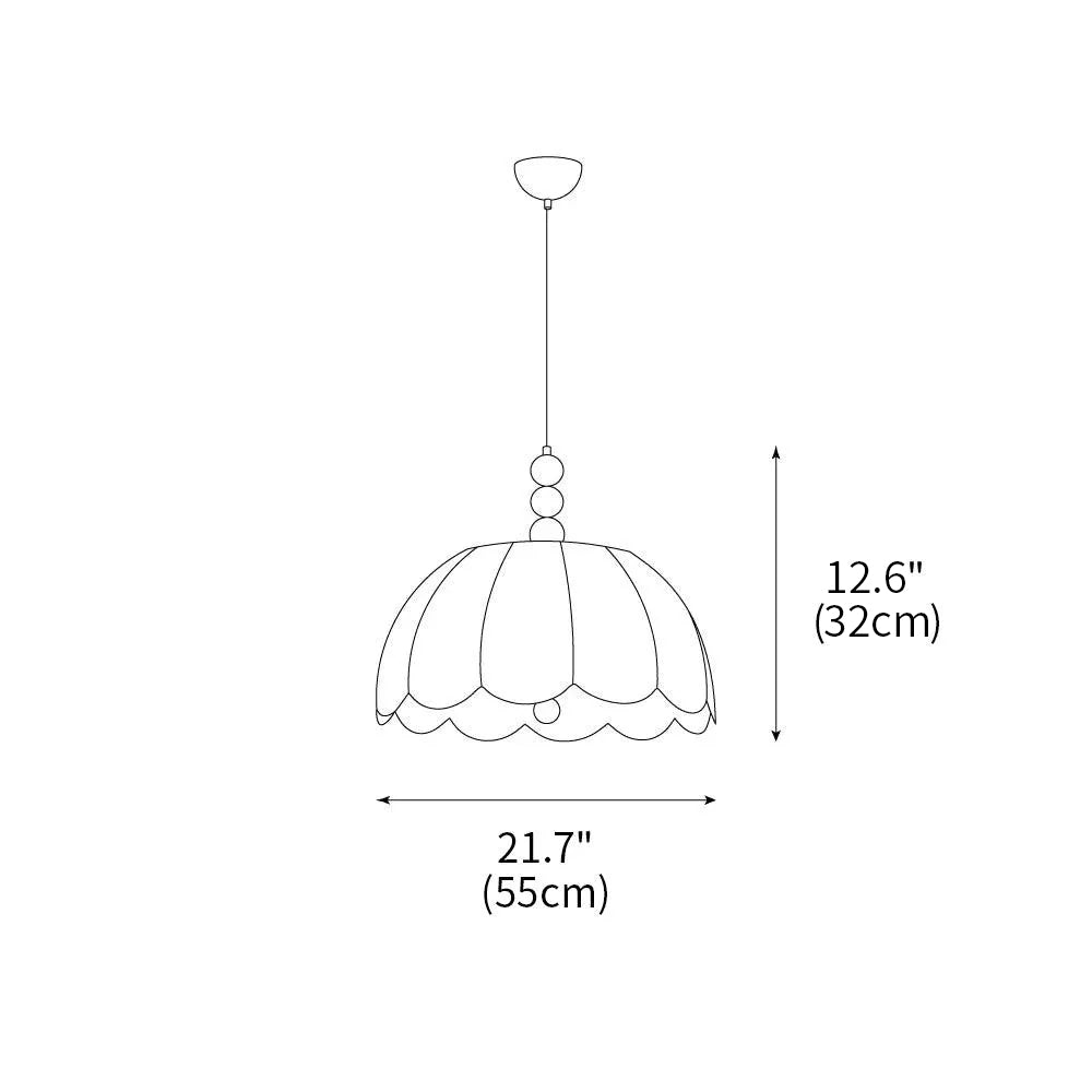 Blossom-Fabric-Pendant-Light
