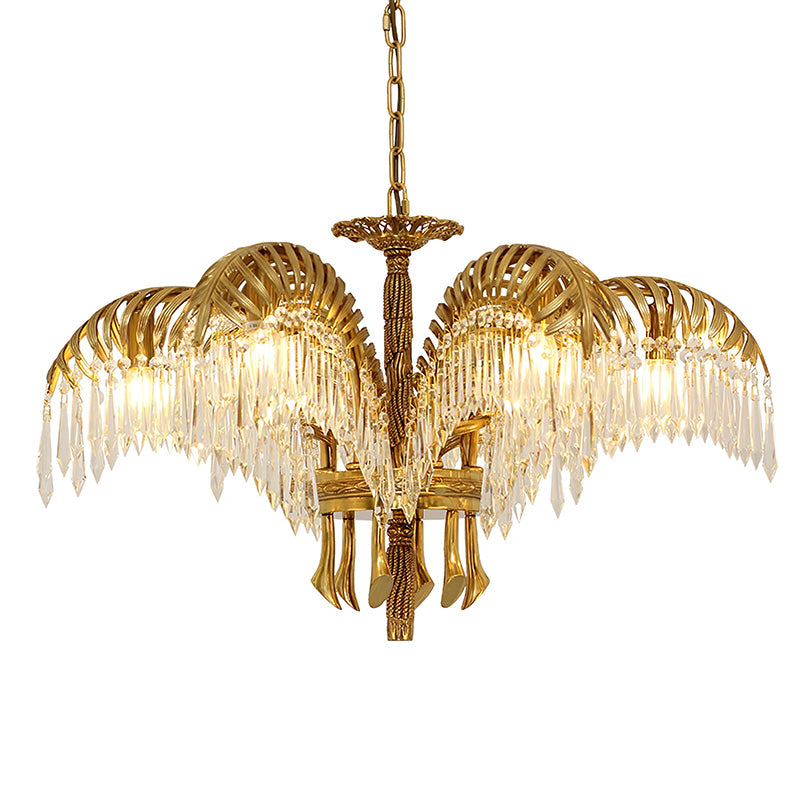 Brass-Palm-Leaf-Crystal-Chandelier-brass_2