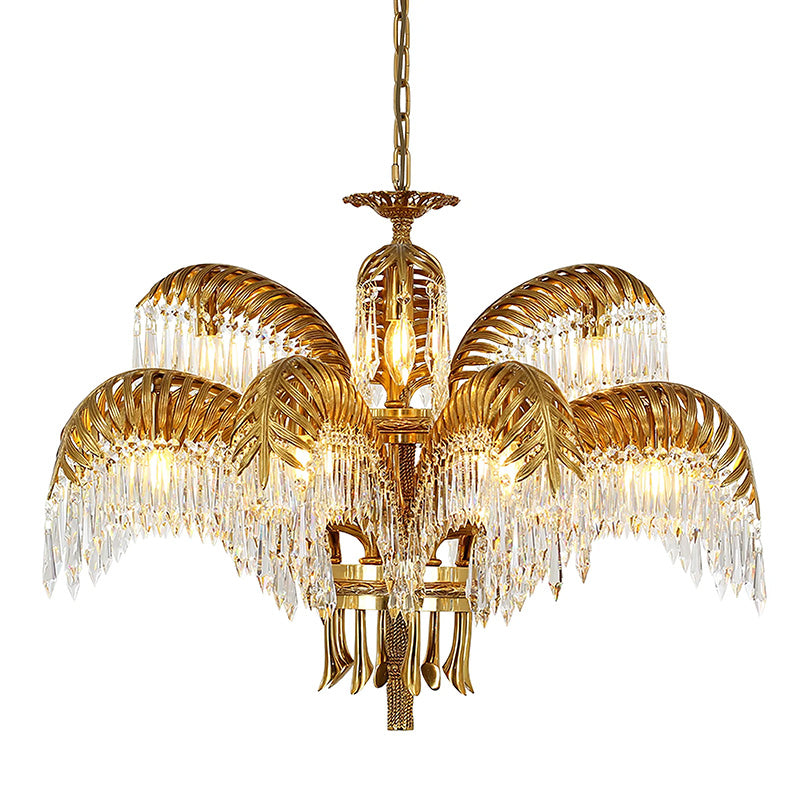 Brass-Palm-Leaf-Crystal-Chandelier-brass_5