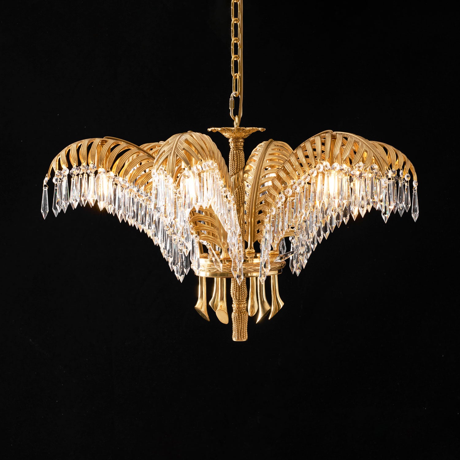 Brass_-Palm_-Leaf_-Crystal_-Chandelier-_10