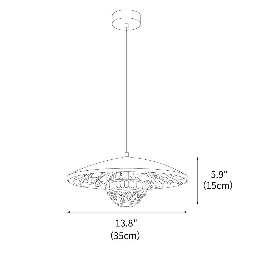 Classic-Flying-Saucer-Pendant-Lamp