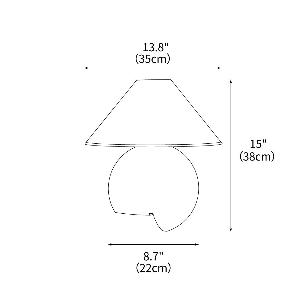 Corner-Log-Table-Lamp