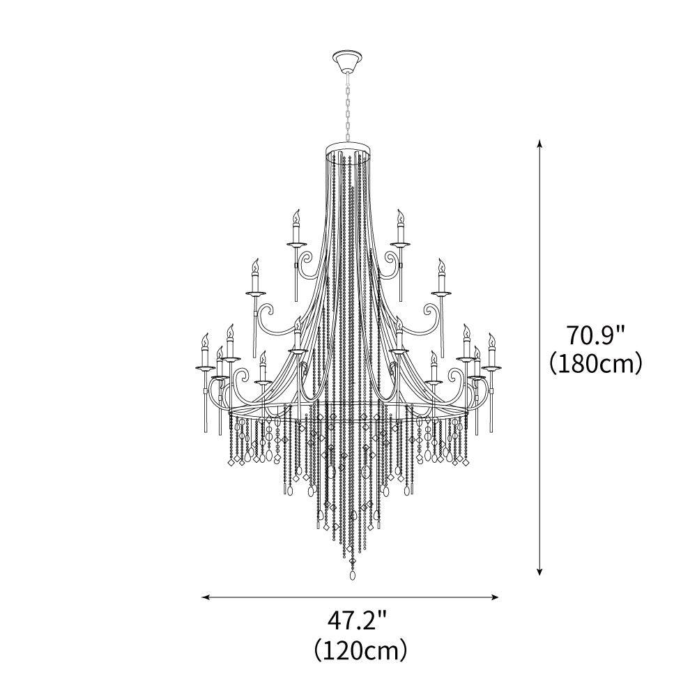 Crystal-Cascade-Chandelier-1