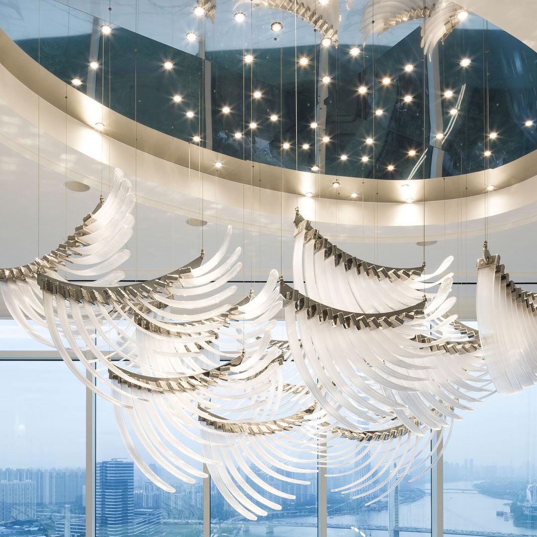 DIY_Bir_Feather_Wings_Chandelier_1