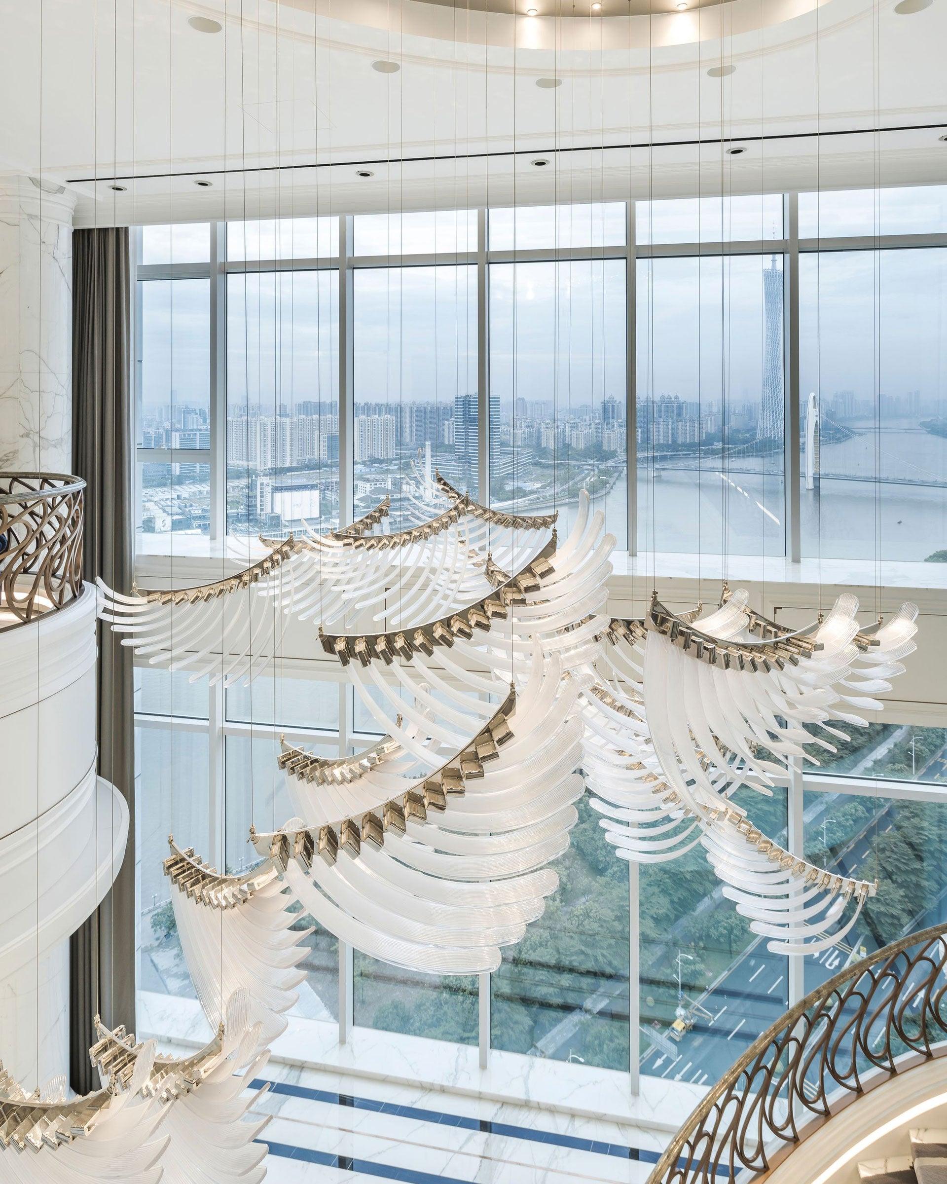 DIY_Bir_Feather_Wings_Chandelier_12