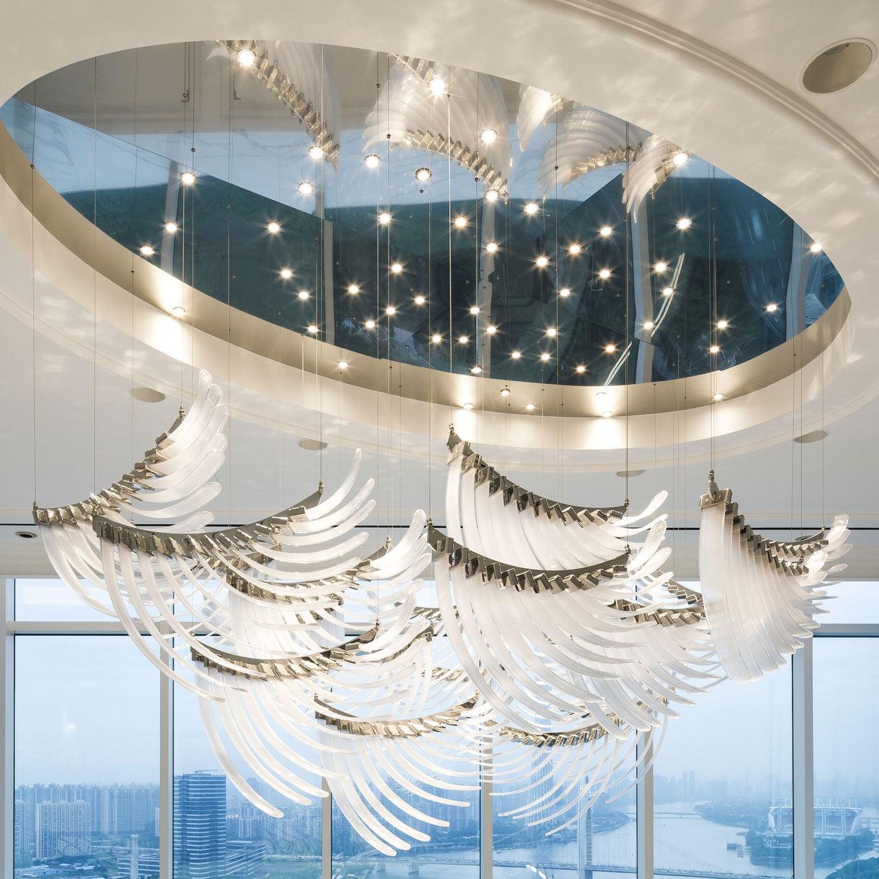DIY_Bir_Feather_Wings_Chandelier_6