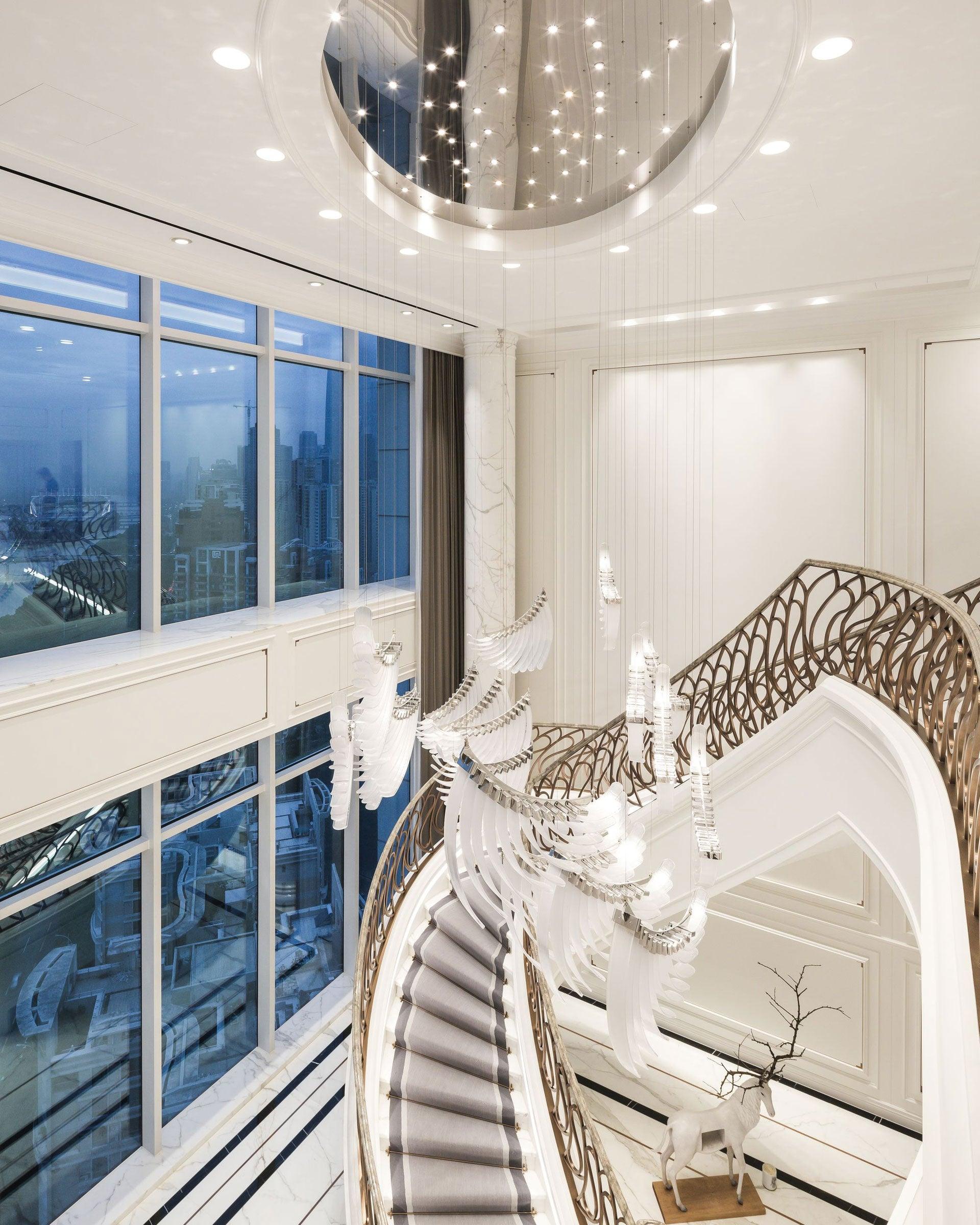 DIY_Bir_Feather_Wings_Chandelier_7