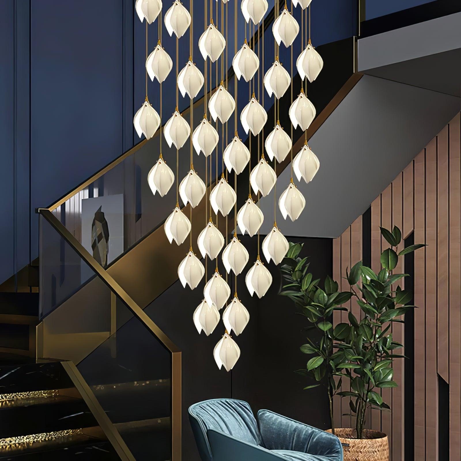 DIY_Ceramic_Flower_Pendant_Light_12