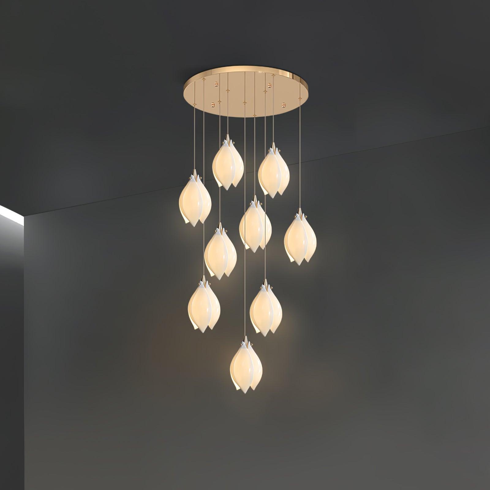 DIY_Ceramic_Flower_Pendant_Light_44