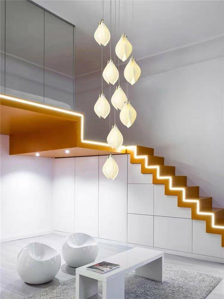 DIY_Ceramic_Flower_Pendant_Light_7