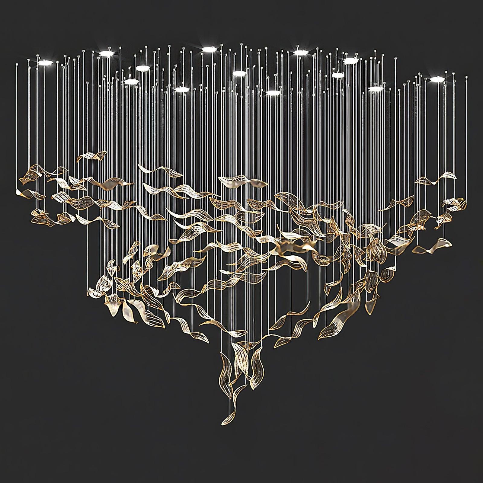 DIY_Fallen_Leaf_Chandelier_2