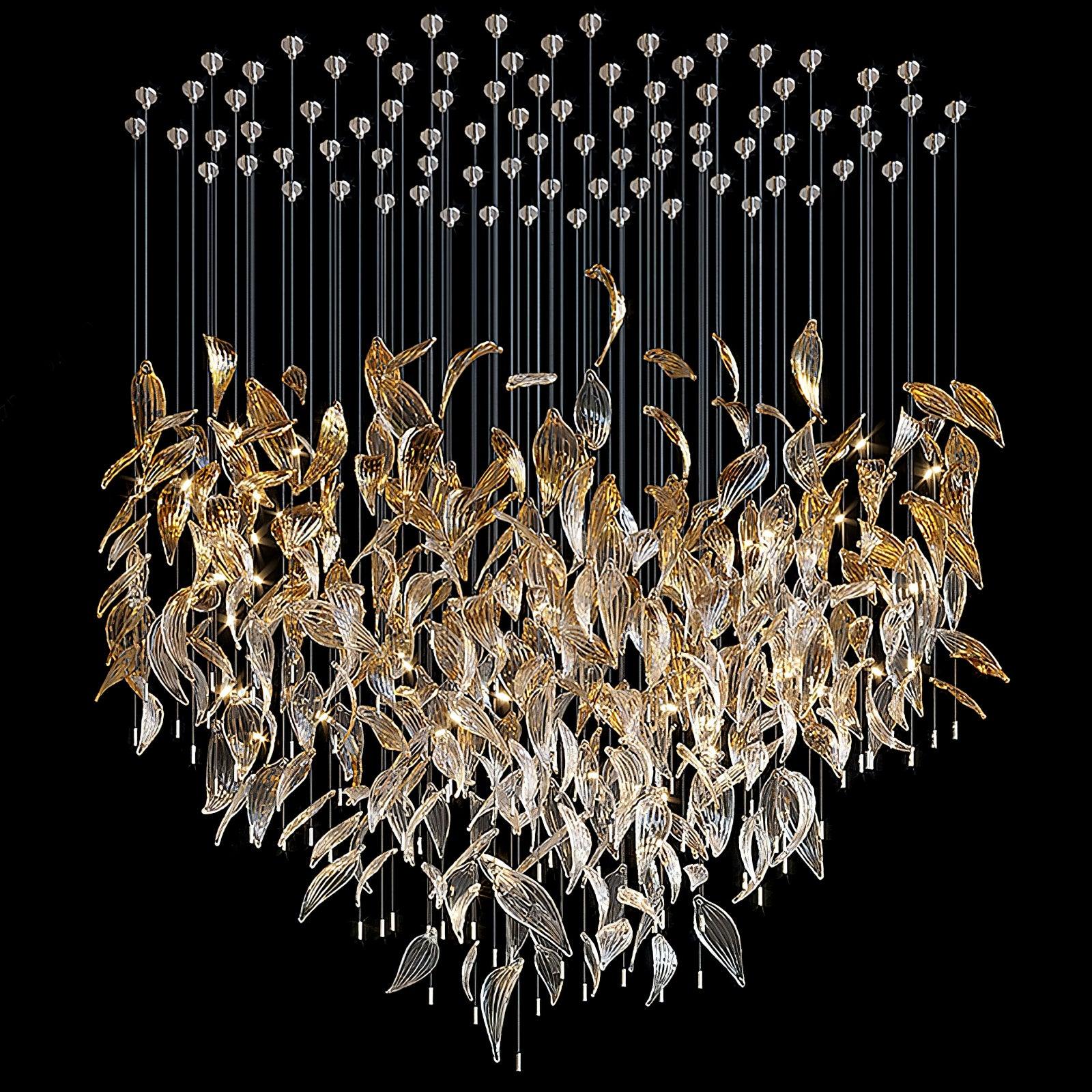 DIY_Fallen_Leaf_Chandelier_7