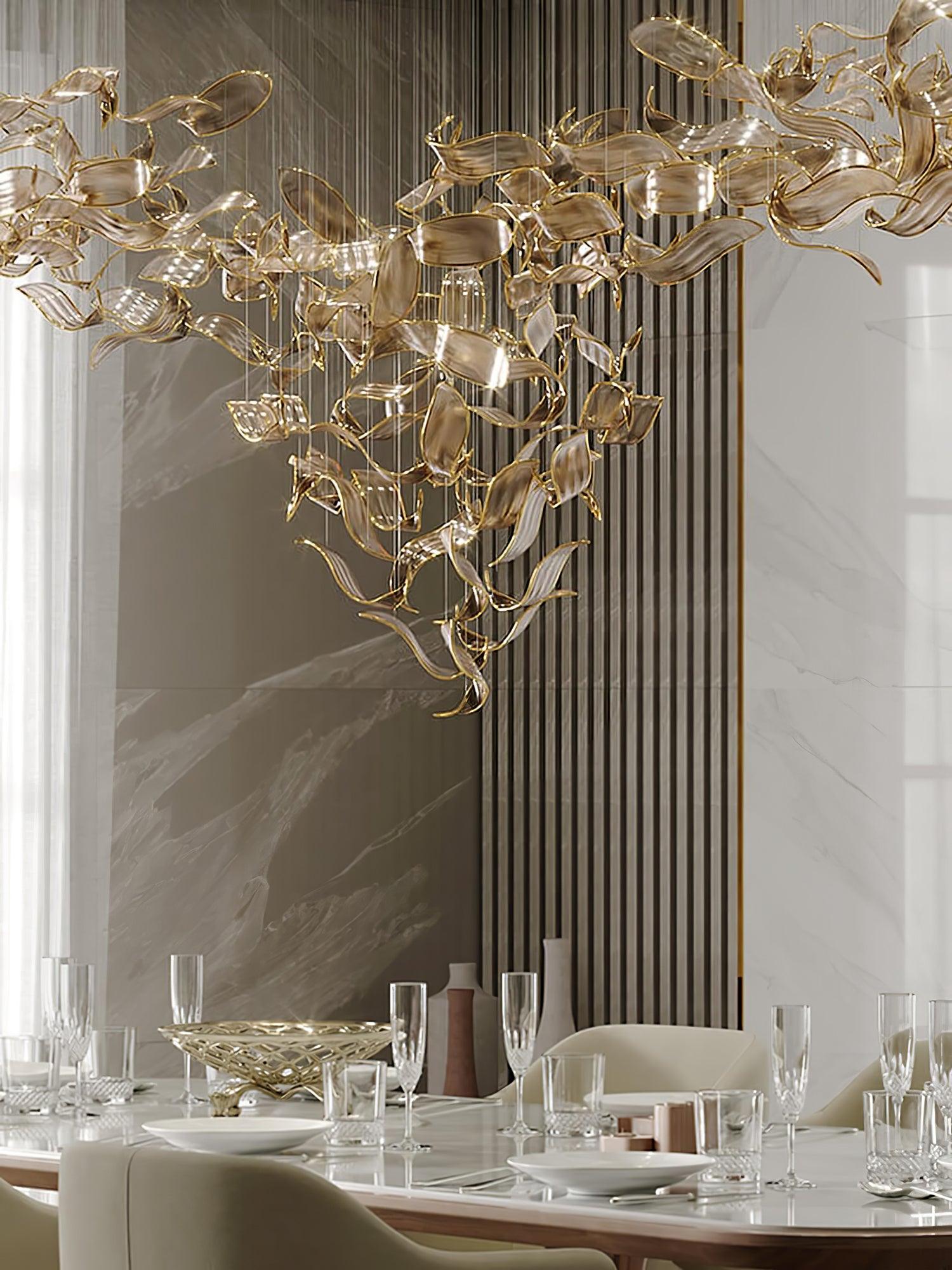 DIY_Fallen_Leaf_Chandelier_8