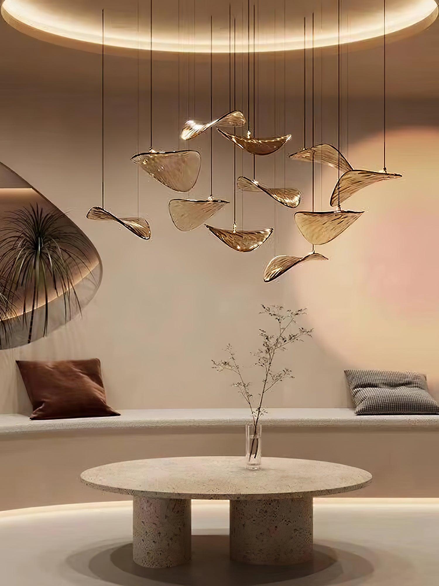 DIY_Floating_Leaf_Chandelier_7