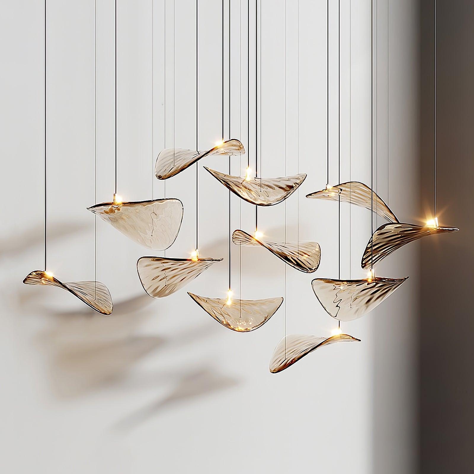 DIY_Floating_Leaf_Chandelier_8