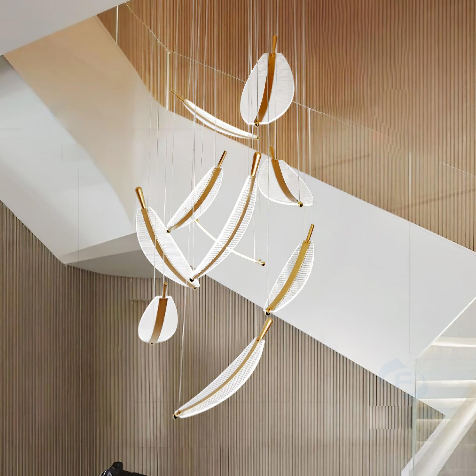 DIY_Leaf_LED_Chandelier_12