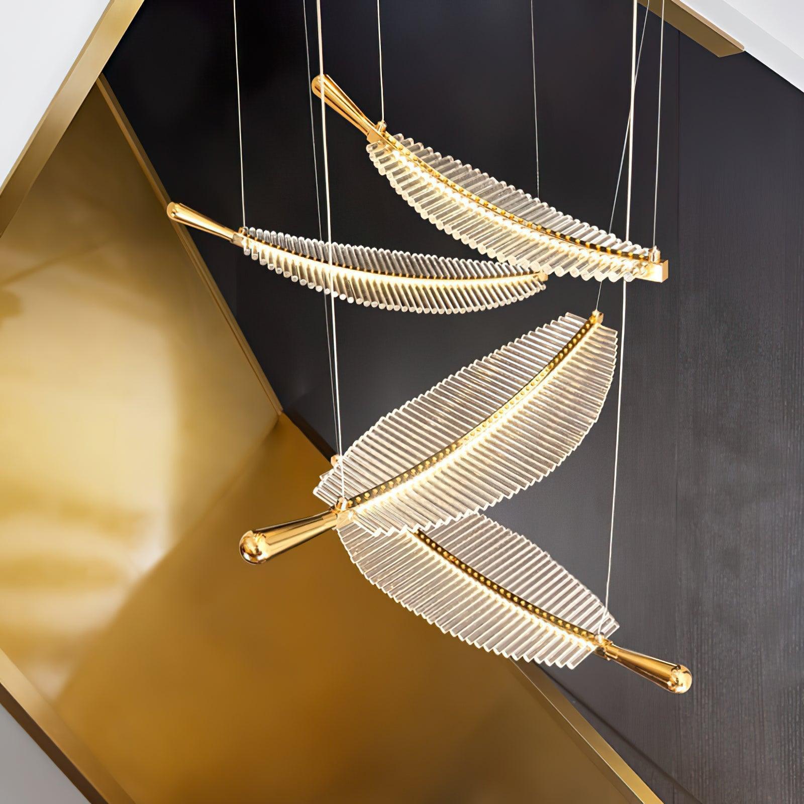 DIY_Leaf_LED_Chandelier_2