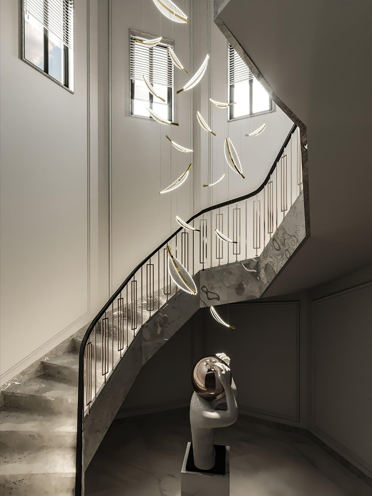 DIY_Leaf_LED_Chandelier_24