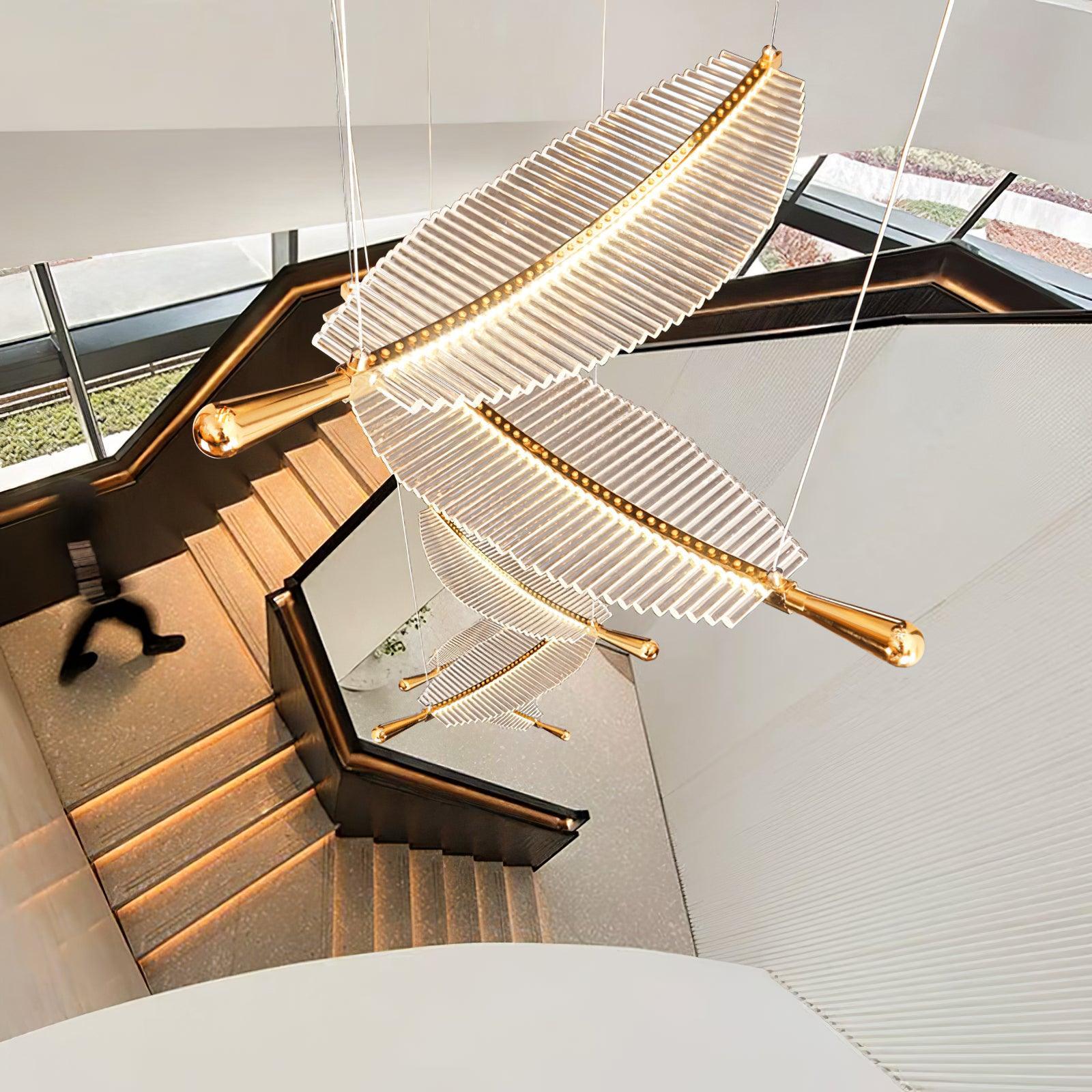 DIY_Leaf_LED_Chandelier_3