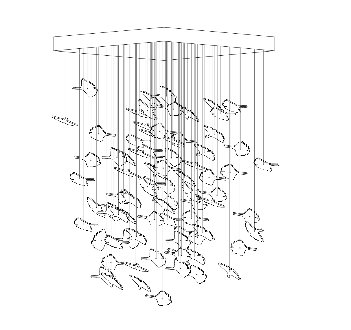 DIY_Maple_Leaf_Chandelier_1