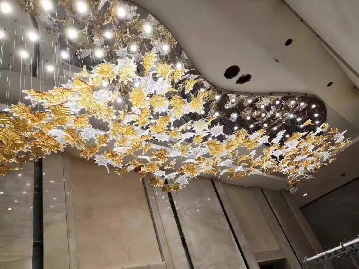 DIY_Maple_Leaf_Chandelier_2