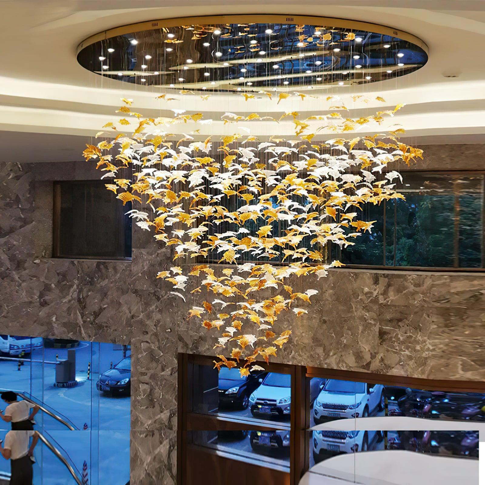 DIY_Maple_Leaf_Chandelier_4