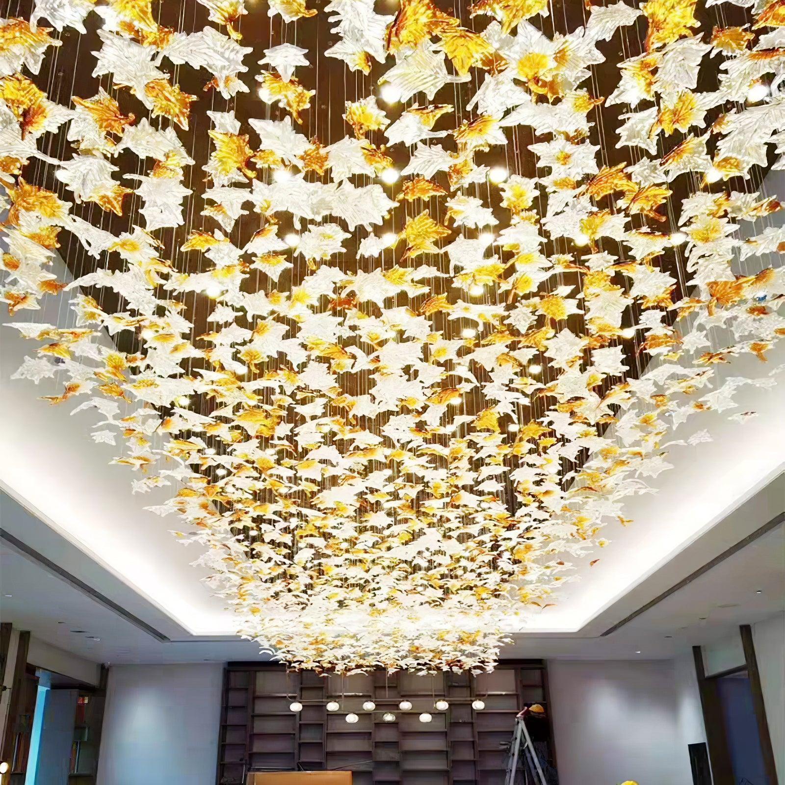 DIY_Maple_Leaf_Chandelier_7