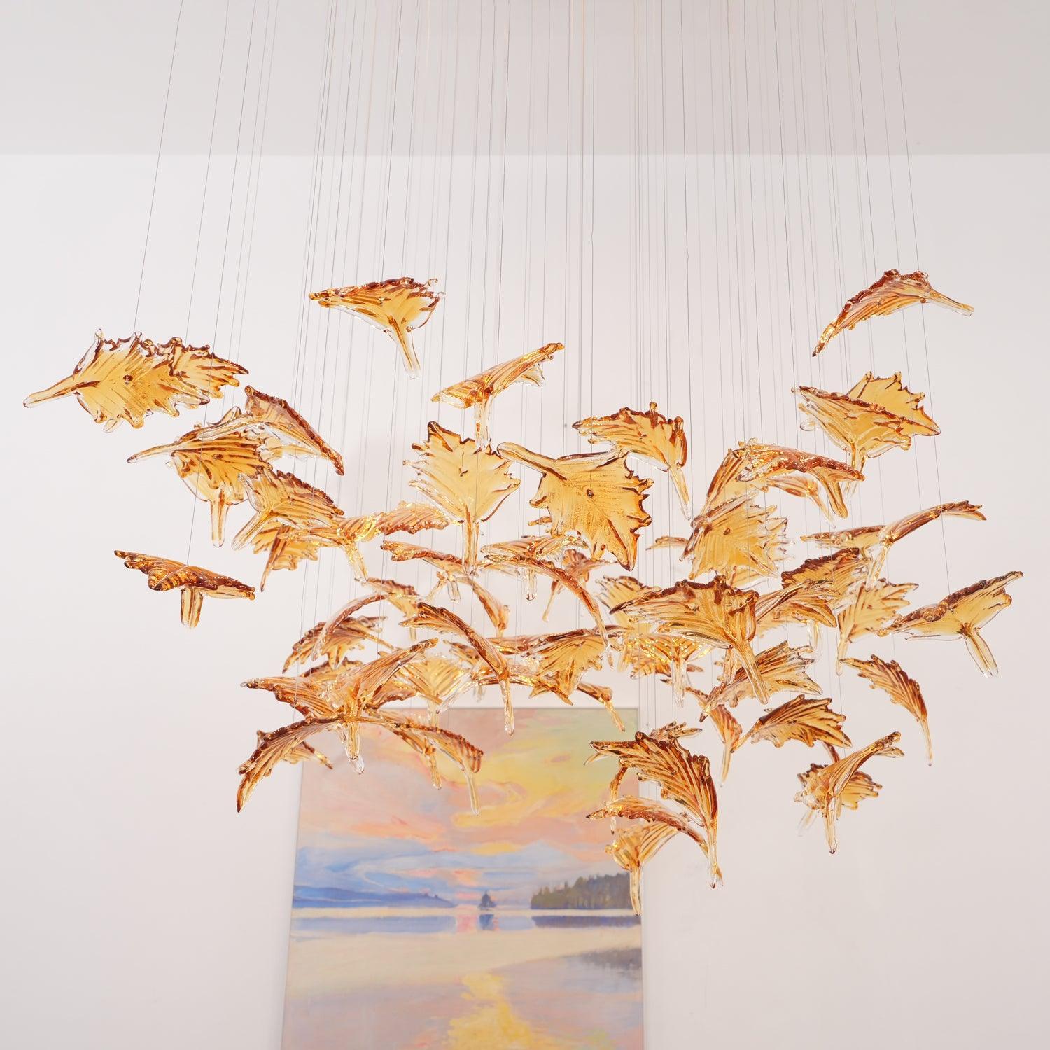 DIY_Maple_Leaf_Chandelier_8