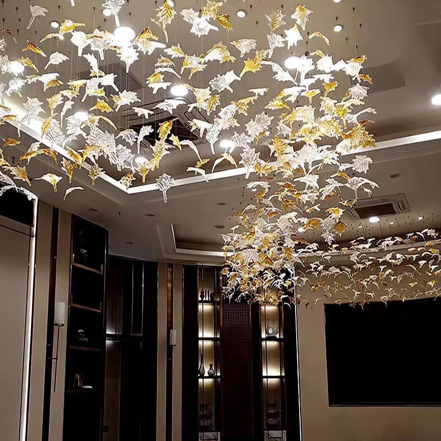DIY_Maple_Leaf_Chandelier_9