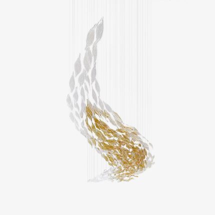 DIY Ocean Current Chandelier