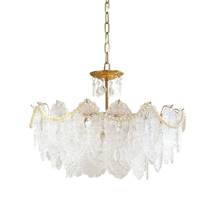 Embossed_Pearls_Crestal_Chandelier_1