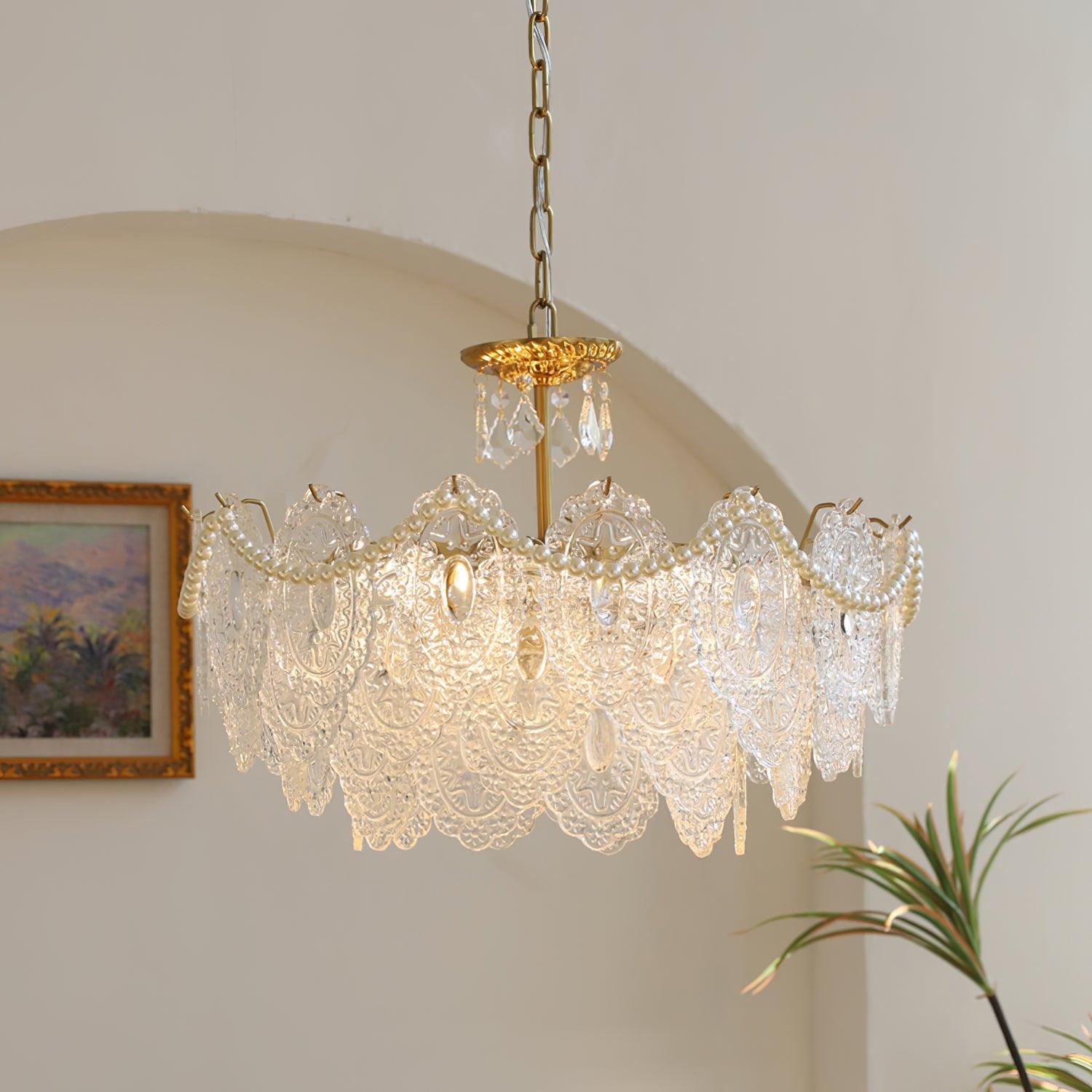 Embossed_Pearls_Crestal_Chandelier_3