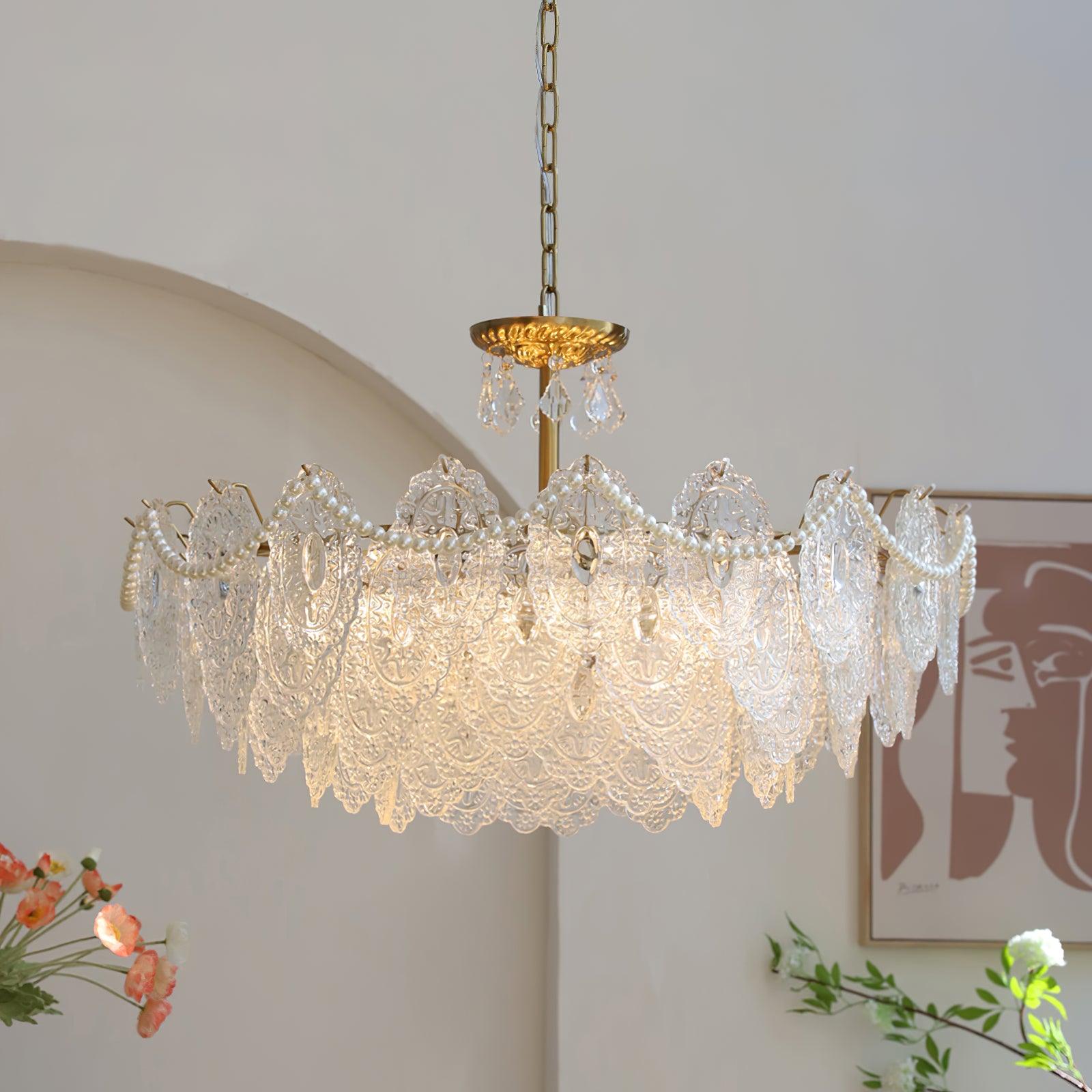 Embossed_Pearls_Crestal_Chandelier_4