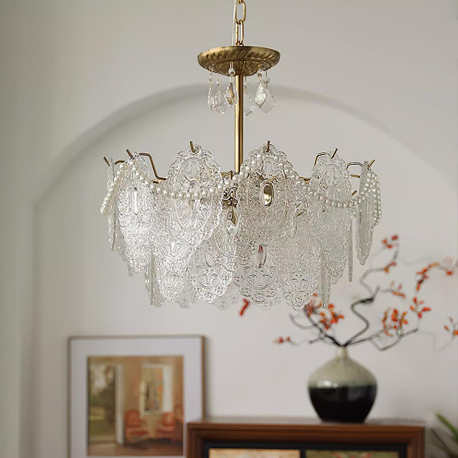 Embossed_Pearls_Crestal_Chandelier_5