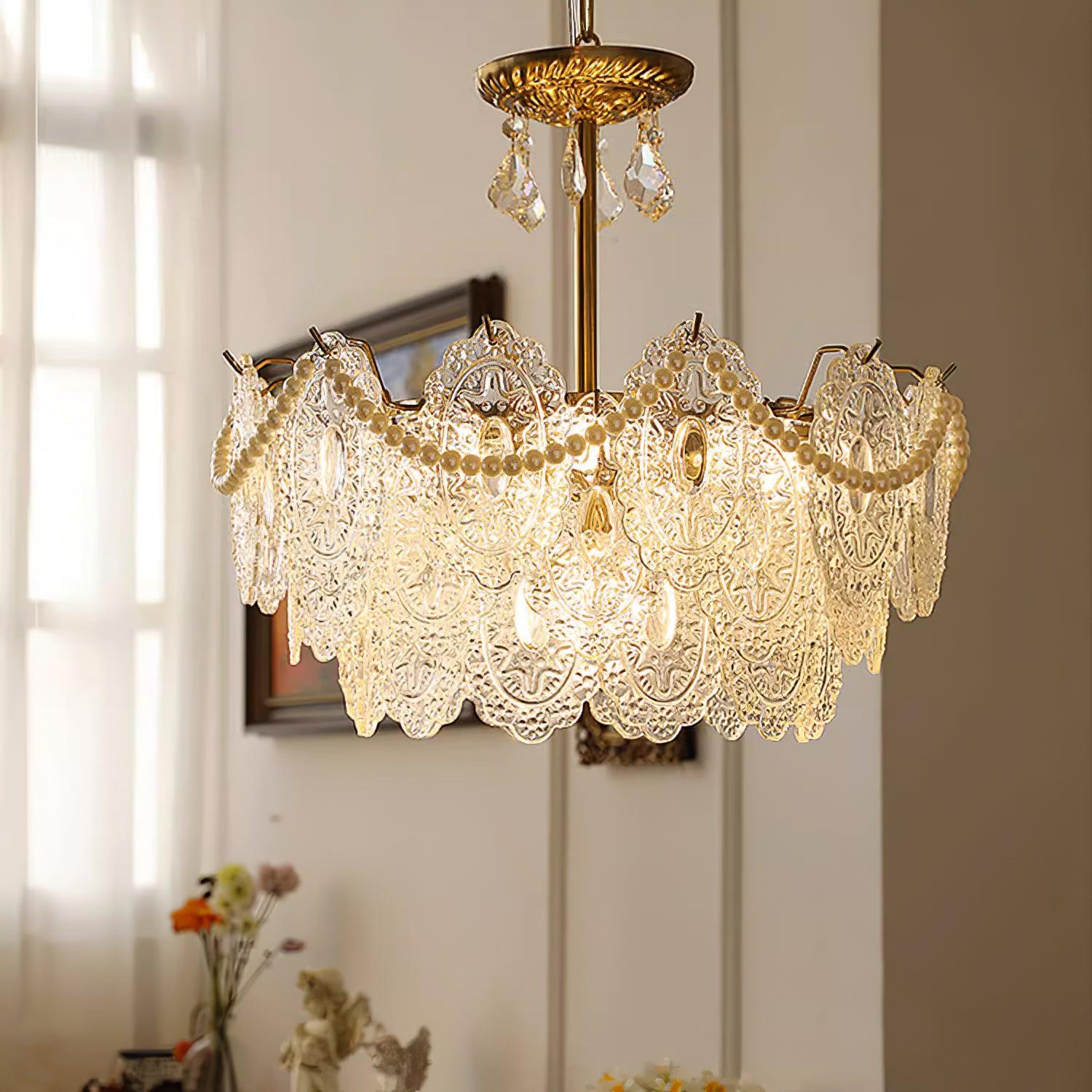 Embossed_Pearls_Crestal_Chandelier_6