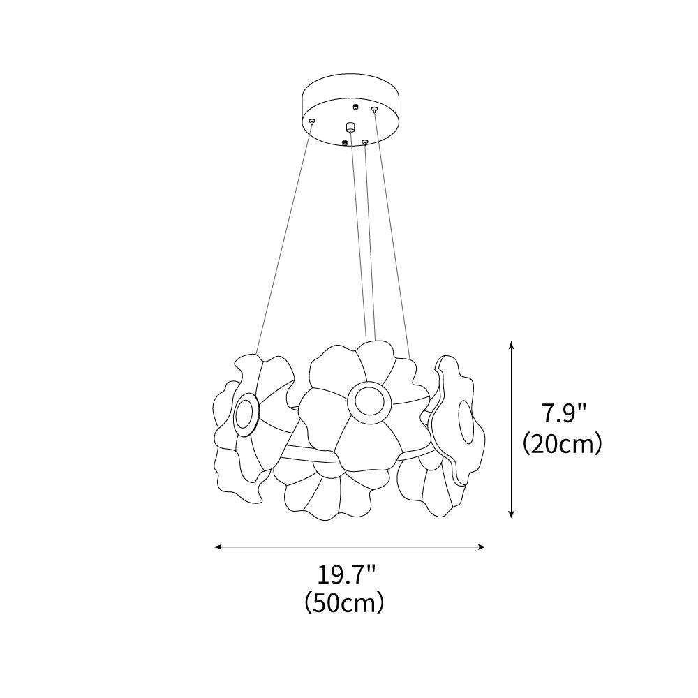 Flora-Glass-Chandelier