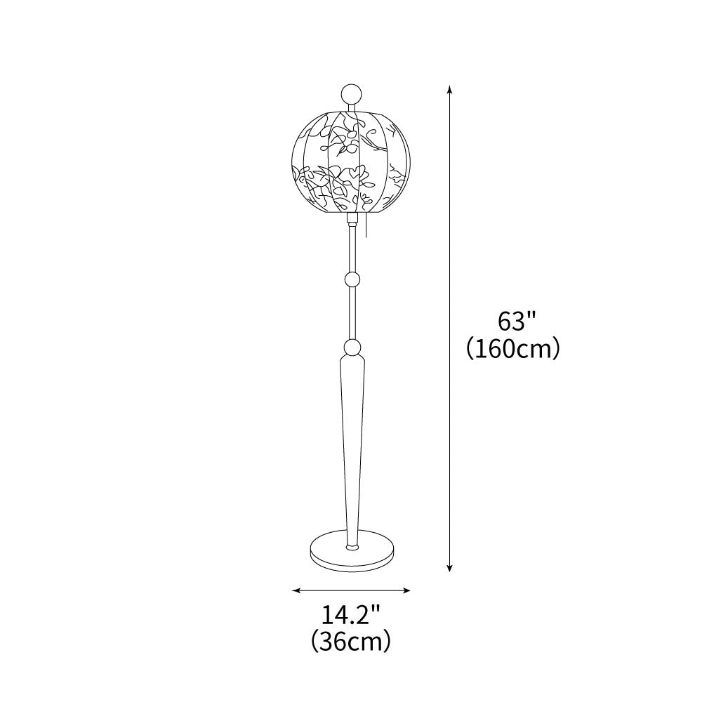 Flower-Ball-Floor-Lamp