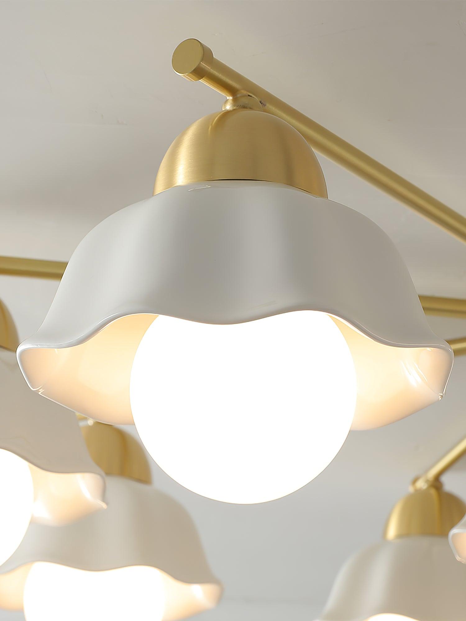 Flower_Shade_Brass_Chandelier_24