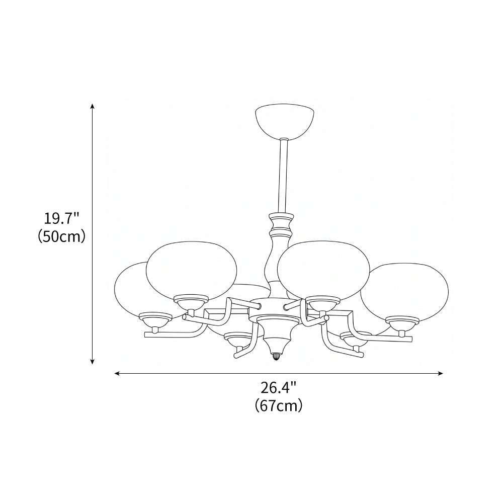 Gildora-Caramel-Glass-Chandelier-_3