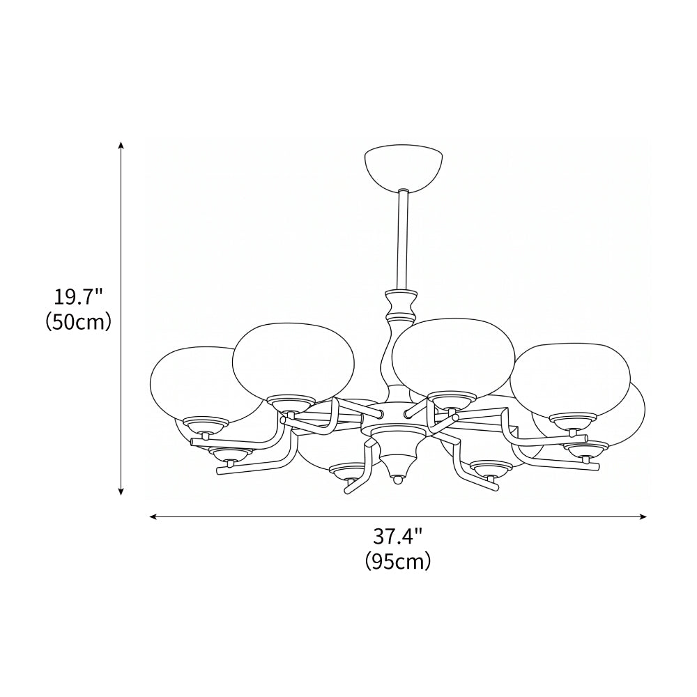 Gildora-Caramel-Glass-Chandelier-_4