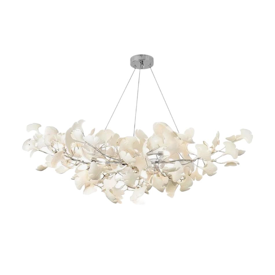 Gingko_Chandelier_B_nickel