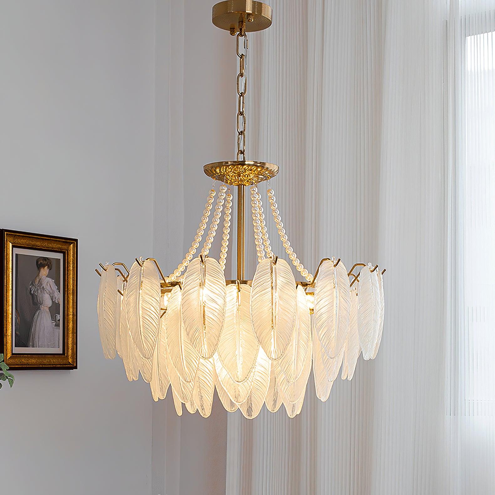 Glass_Feather_Pearl_Chandelier_4
