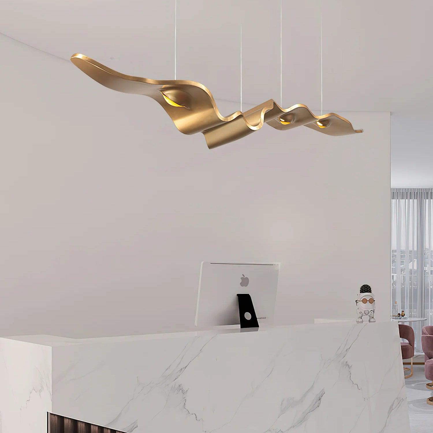 Gold_Ribbon_Chandelier._1
