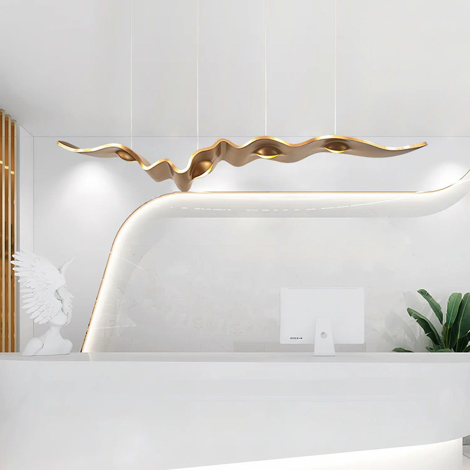 Gold_Ribbon_Chandelier._3
