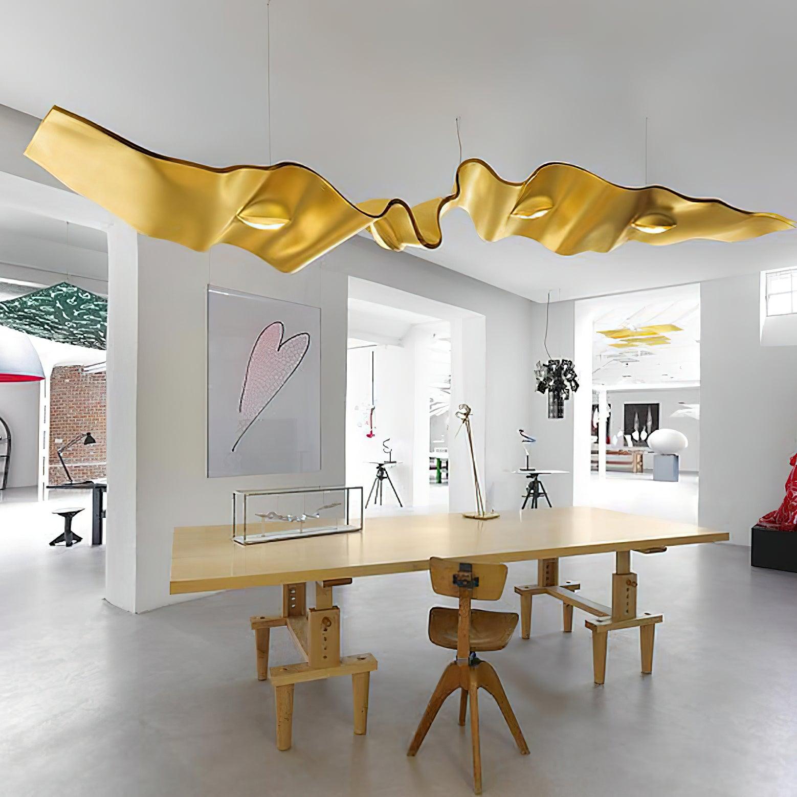 Gold_Ribbon_Chandelier_4