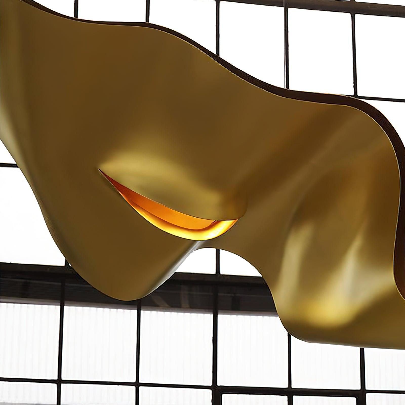 Gold_Ribbon_Chandelier_7